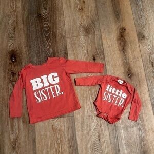 Big & LITTLE SISTER SHIRTS